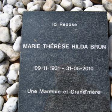 BRUN Marie Therese Hilda 1931-2010