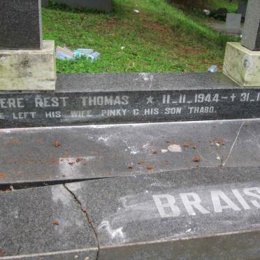 BRAISE Thomas 1944-1998