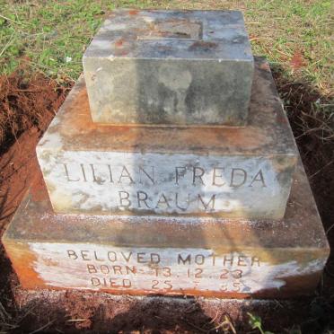 BRAUM Lilian Freda 1923-19?5