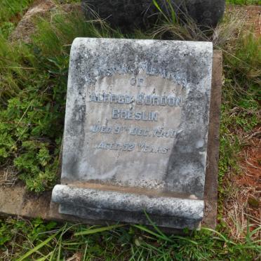 BRESLIN Alfred Gordon -1940 