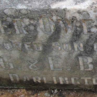 BRUNTON Walter Owen -1930