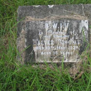 BROGDEN Walter -1920