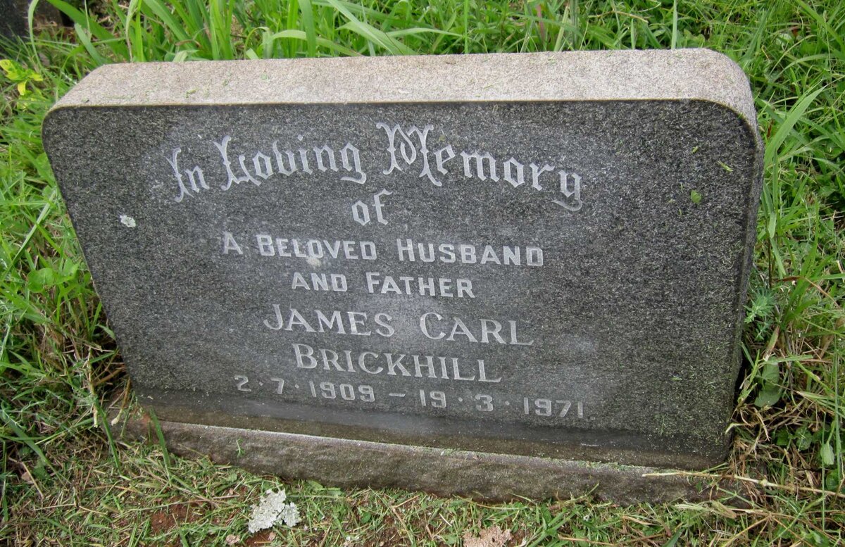 BRICKHILL James Carl 1909-1971