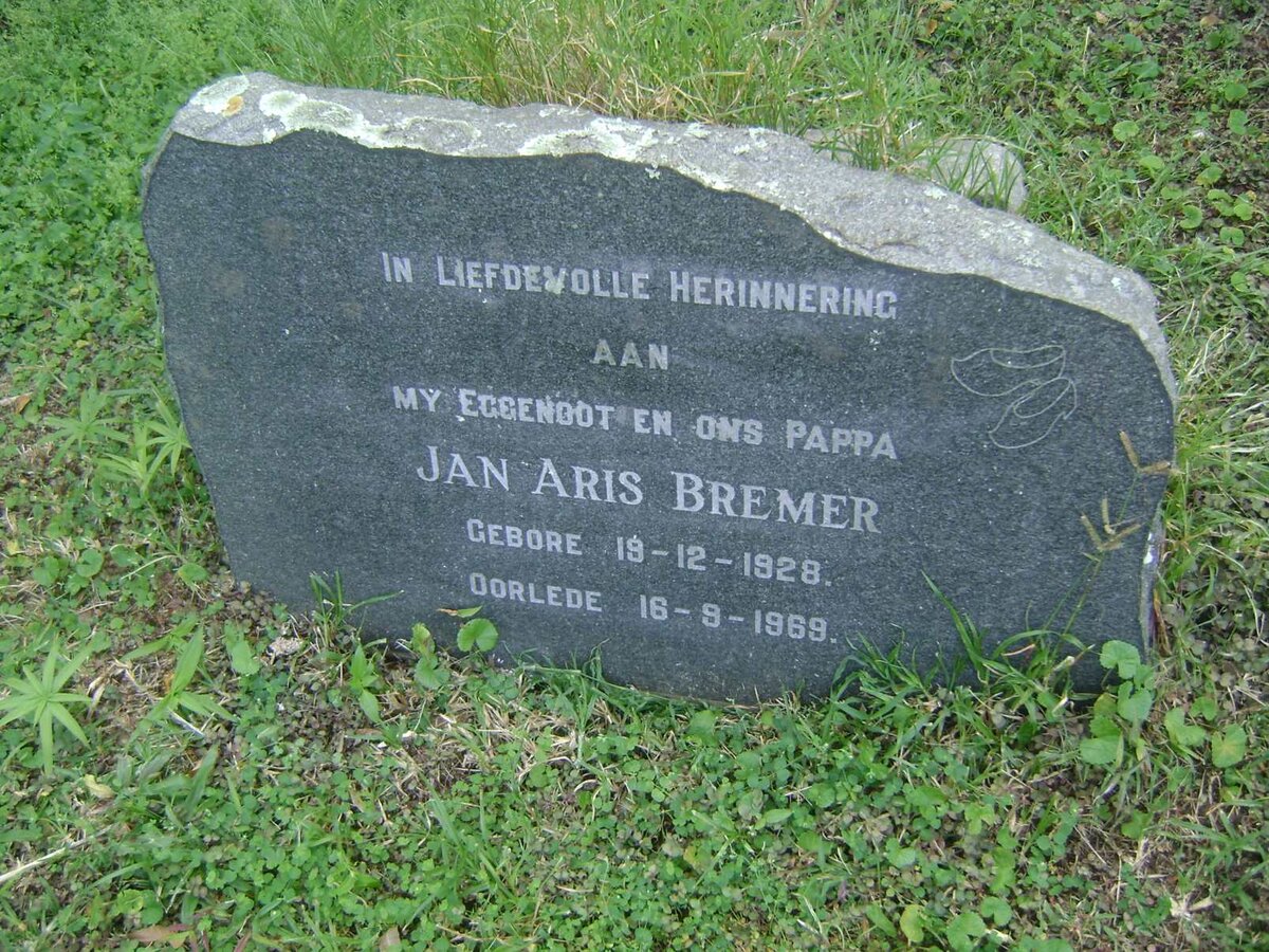 BREMER Jan Aris 1928-1969