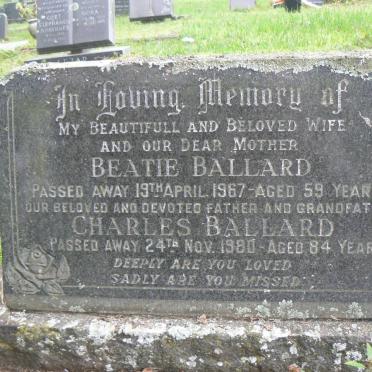 BALLARD Charles -1980 &amp; Beatie -1967