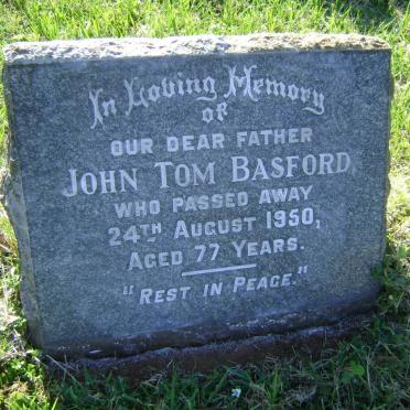 BASFORD John Tom -1950