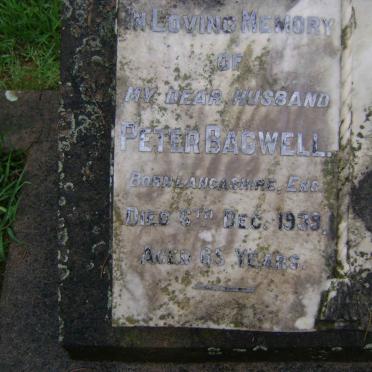 BAGWELL Peter -1939 &amp; Matilda Louisa