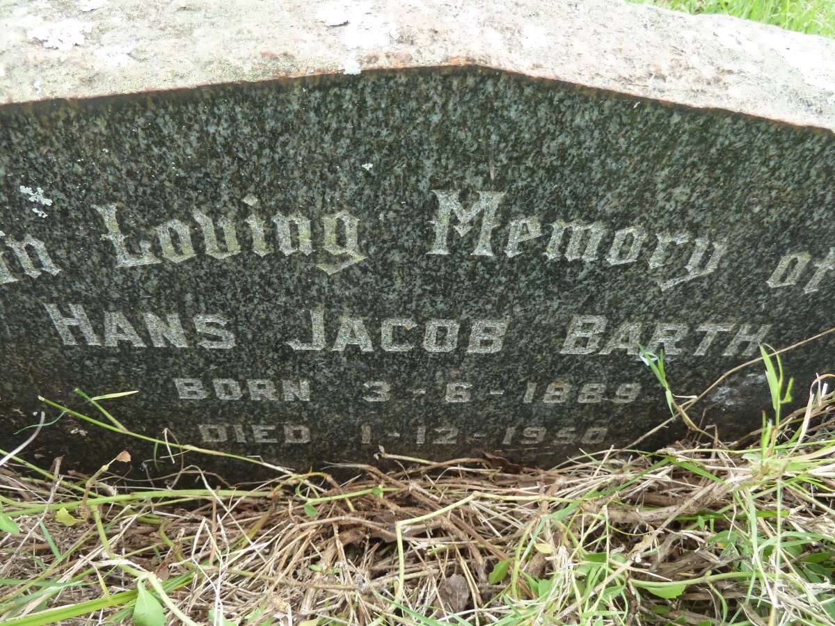 BARTH Hans Jacob 1889-1950 :: STUELAND Hans Petter 1958-1958