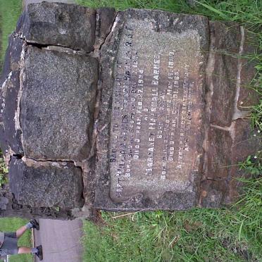 BARNES William James Gordon 1894-1934 &amp; Margaret Marshall MOFFAT 1893-1965