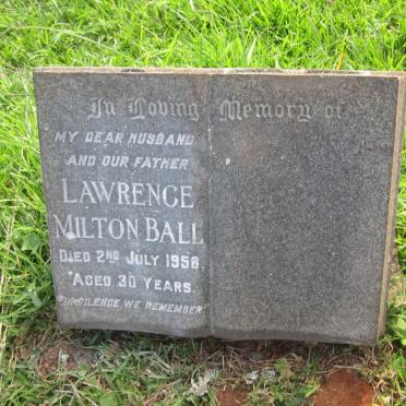 BALL Lawrence Milton -1958