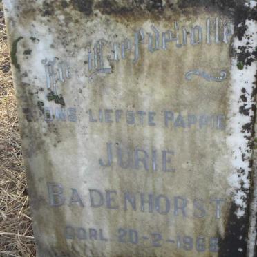 BADENHORST Jurie -1968 