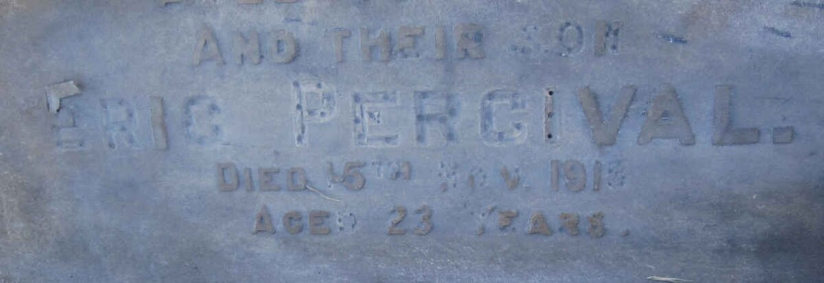 BARLOW Eric Percival -1918