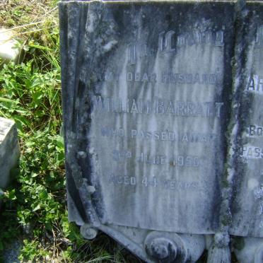 BARRATT William -1950 &amp; Arabella HOWLEY 1900-1988