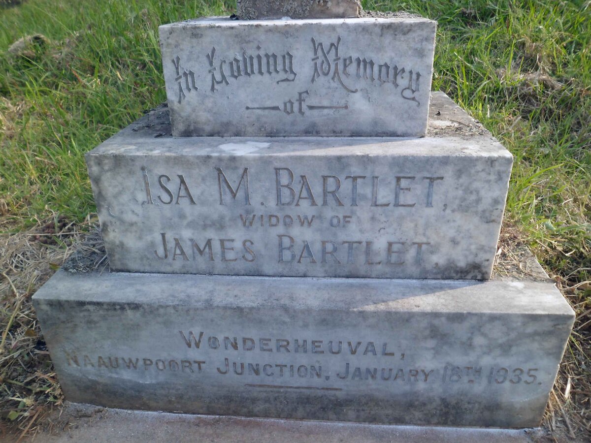 BARTLET Isa M. -1935