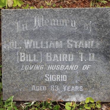 BAIRD William Stanley