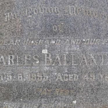 BALLANTYNE Charles -1955 &amp; Janet -1990
