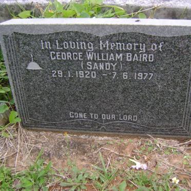 BAIRD George William 1920-1977