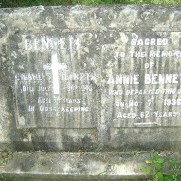 BENNETT Charles Harper -1948 &amp; Annie -1936