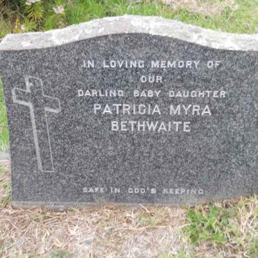 BETHWAITE Patricia Myra 