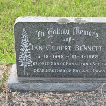 BENNETT Ian Gilbert 1942-1968