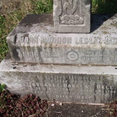 BELL Gordon -1933 :: BELL John Gordon Leslie :: BELL Thomas -1961 &amp; Annie -1970 :: BELL Margaret Barclay -1941 
