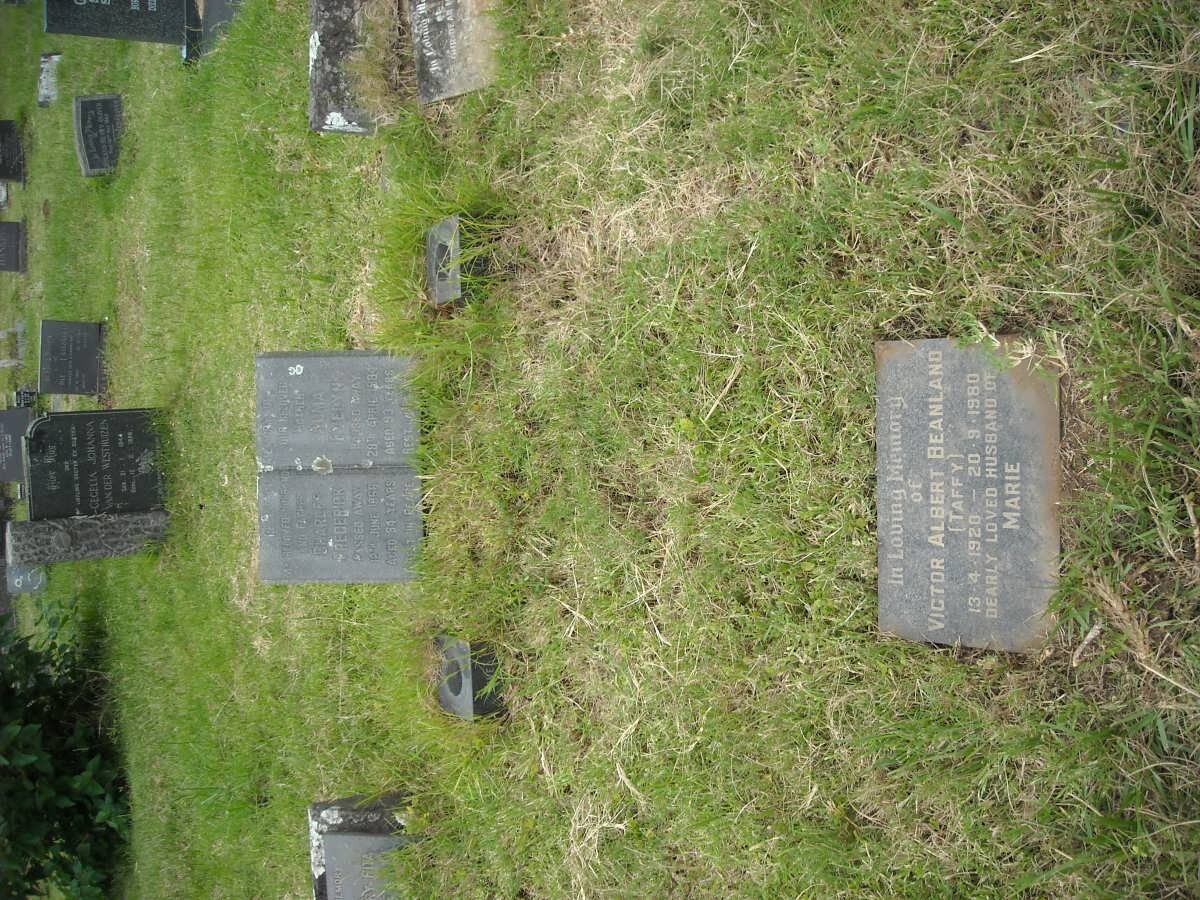 BEANLAND Charles Frederick -1966 &amp; Alma Evelyn -1984 :: BEANLAND Victor Albert 1920-1980