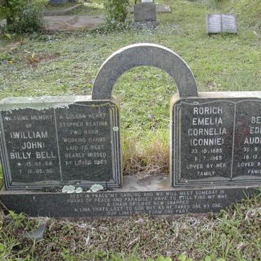 BELL William John 1964-1990 :: BELL Edna Audrey 1913-1987 :: RORICH Emelia Cornelia 1885-1965