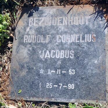 BEZUIDENHOUT Rudolf Cornelius 53-90