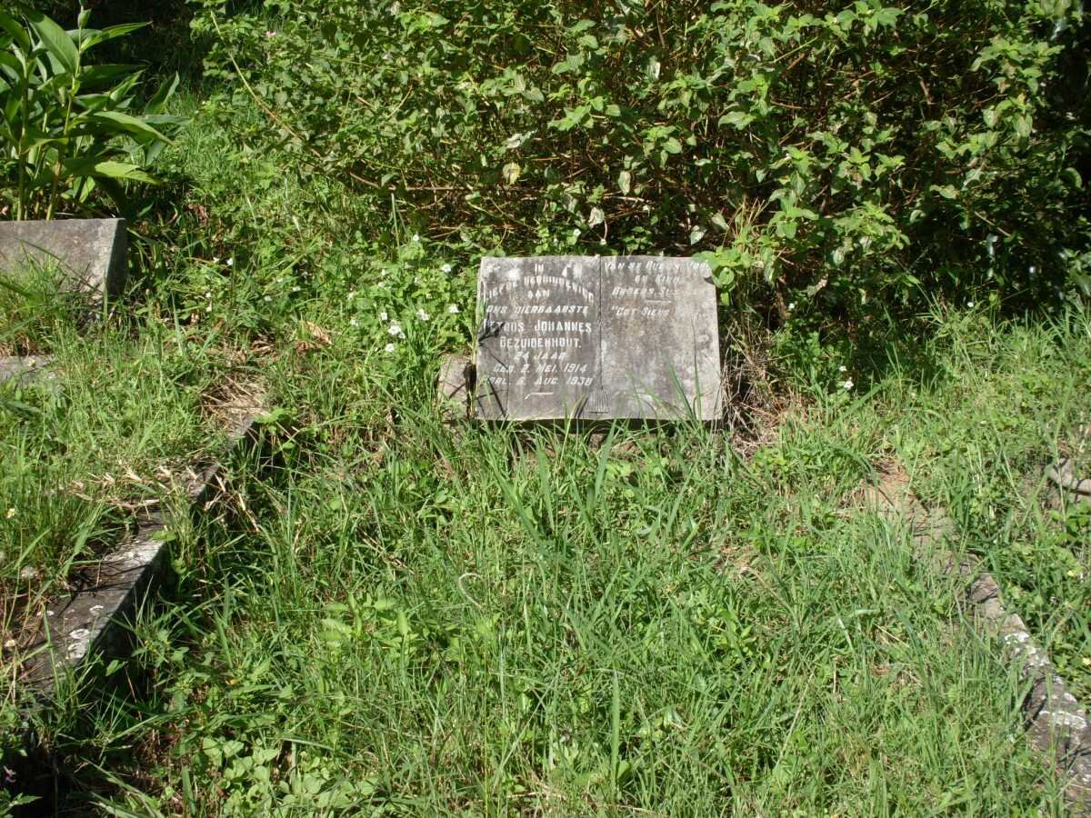 BEZUIDENHOUT  Petrus Johannnes 1914-1938