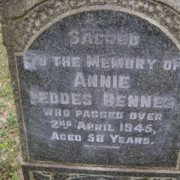 BENNEE Annie Geddes -1945