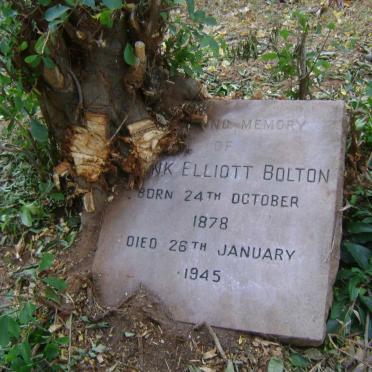 BOLTON Frank Elliott 1878-1945