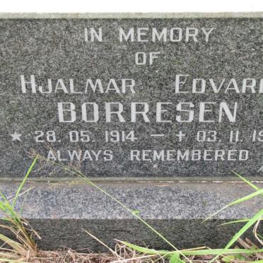 BORRESEN Hjalmar Edvard 1914-1991