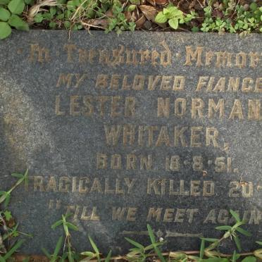 WHITAKER Lester Norman 1951-1976