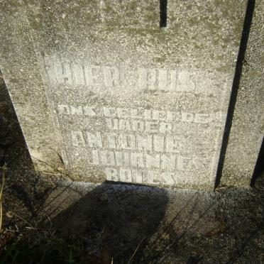 BOTES Antonie Johannes -1943