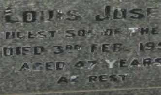 BONAMOUR Joseph -1922 &amp; Isabella -1945 :: BONAMOUR Louis Joseph -1958 