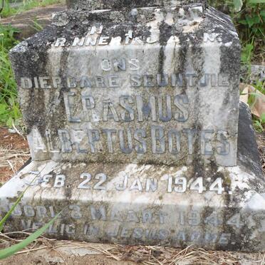 BOTES Erasmus Albertus 1944-1944