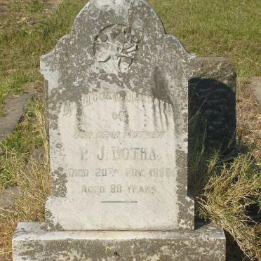 BOTHA Phillipus Jacobus 1868 - 1956