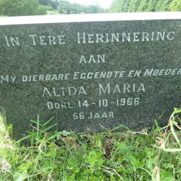 BOTHA Alida Maria -1966