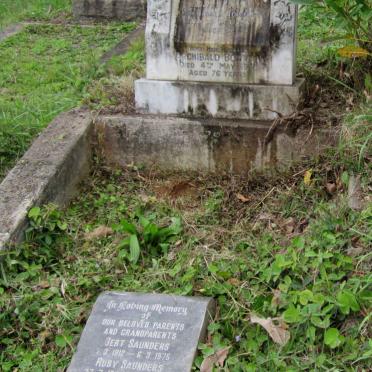 BOWMAN Archibald -1956 &amp; Caroline -1931 :: SAUNDERS Bert 1912-1975 &amp; Ruby 1911-1994