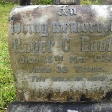 BOOTH Roger C. -1932