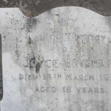 BINGHAM Joyce -1933