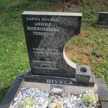 BIYELA Makhosazana Terressa 1959-2002 :: BIYELA Mpilonhle T. 2017-2018