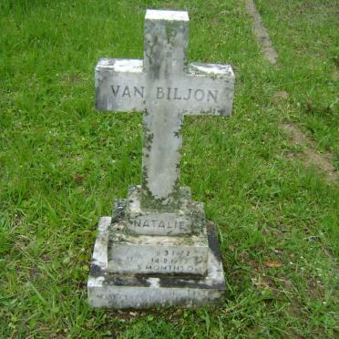 BILJON Natalie, van 1972-1972