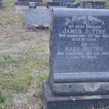 BLYTHE James -1965 &amp; Mary -1968