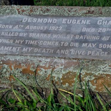 CHANDLEY Desmond 1923-1940