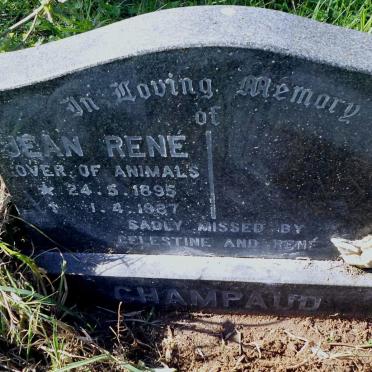 CHAMPAUD Jean René 1895-1987