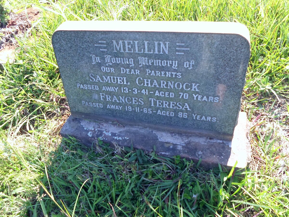 CHARNOCK Samuel -1941 &amp; Frances Teresa -1965