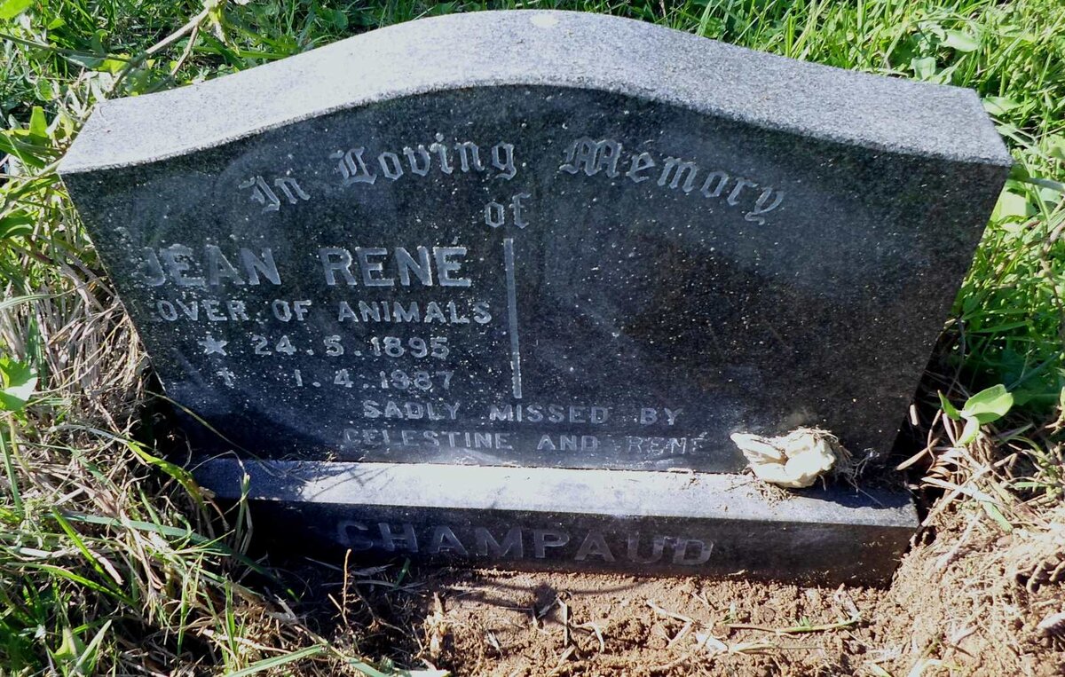 CHAMPAUD Jean René 1895-1987