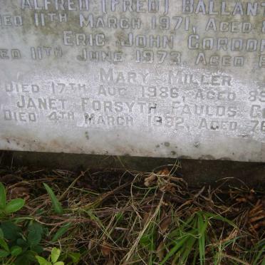 CHAPMAN :: FAULDS :: MILLER :: GORDON :: BALLANTYNE :: BODILL