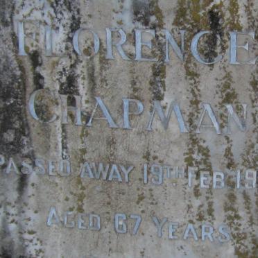 CHAPMAN Florence -1959